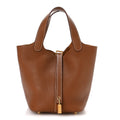 Taurillon Clemence Picotin Lock 18 PM Gold £¨ Direct shipment via from wholesalehk.shop
