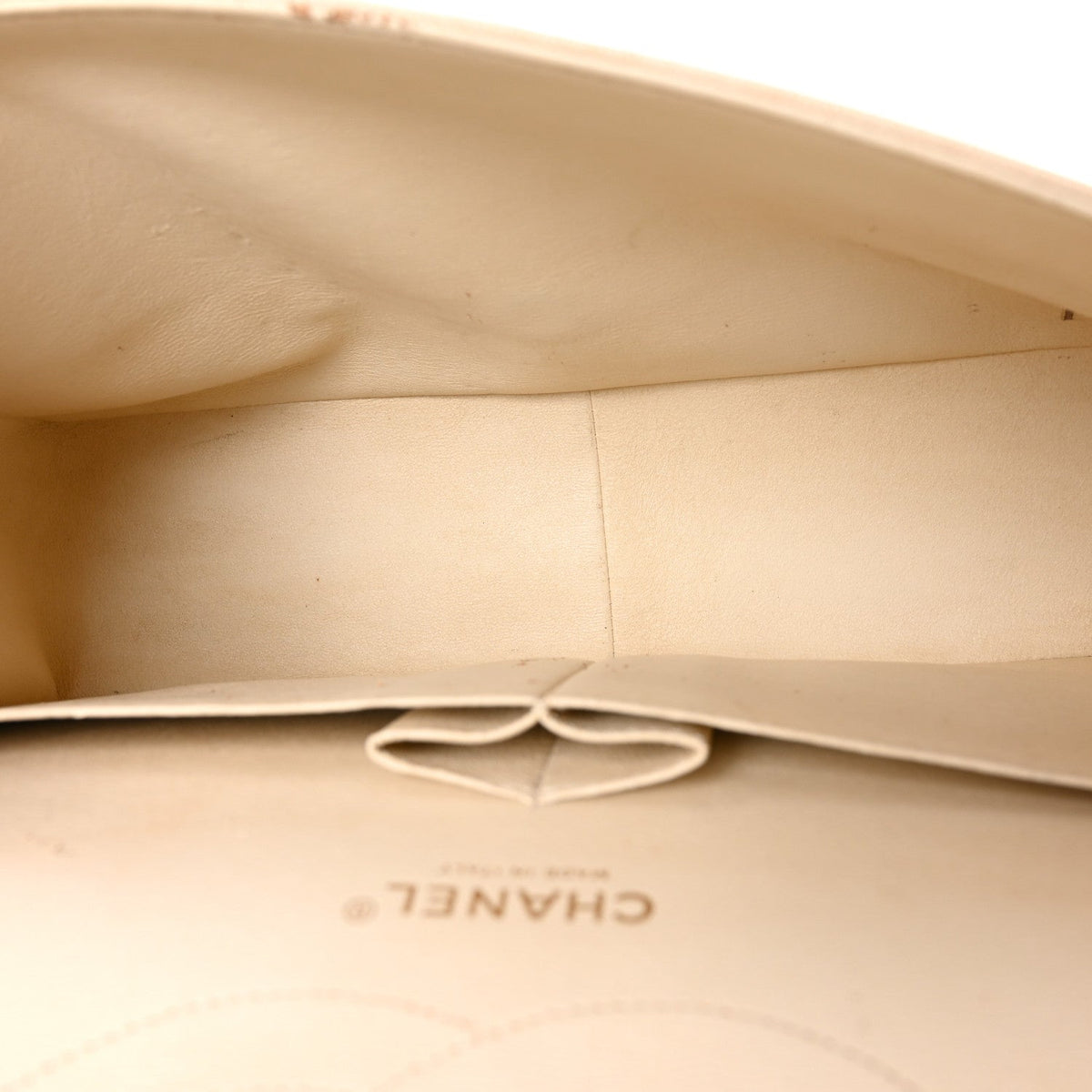 Caviar Quilted Jumbo Double Flap Beige Clair wholesalehk.shop