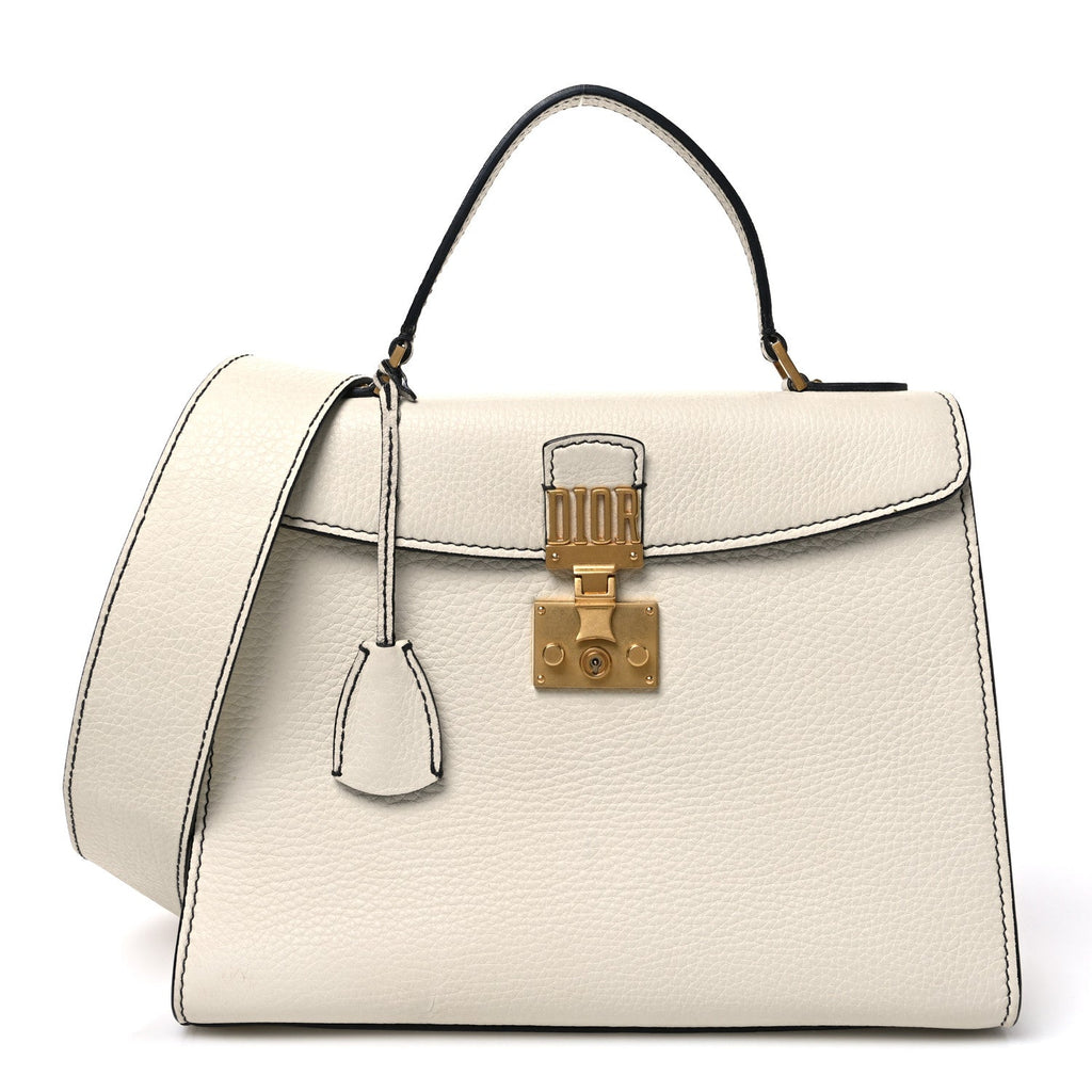 Calfskin Dioraddict Top Handle White wholesalehk.shop