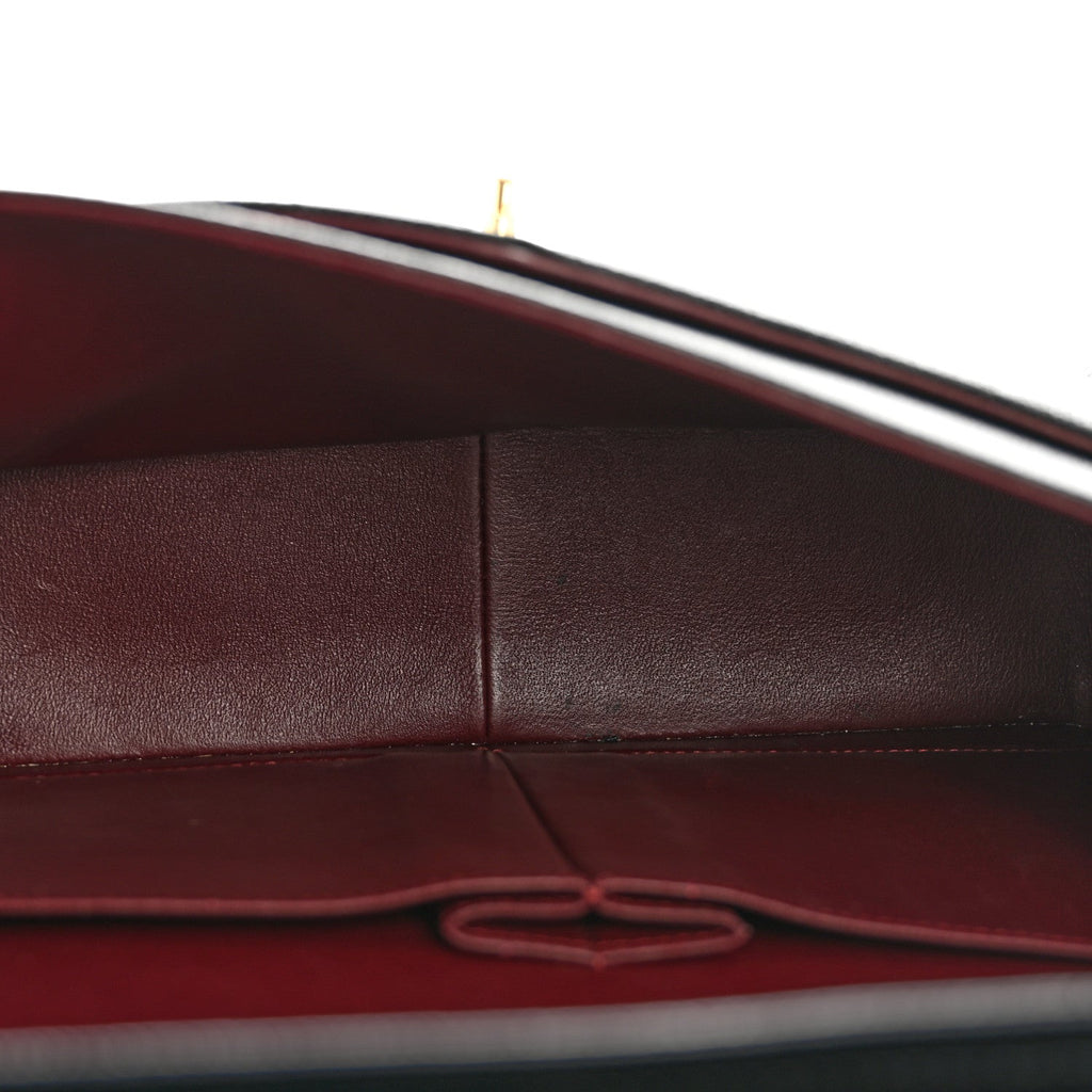 Caviar Quilted Jumbo Double Flap Black wholesalehk.shop