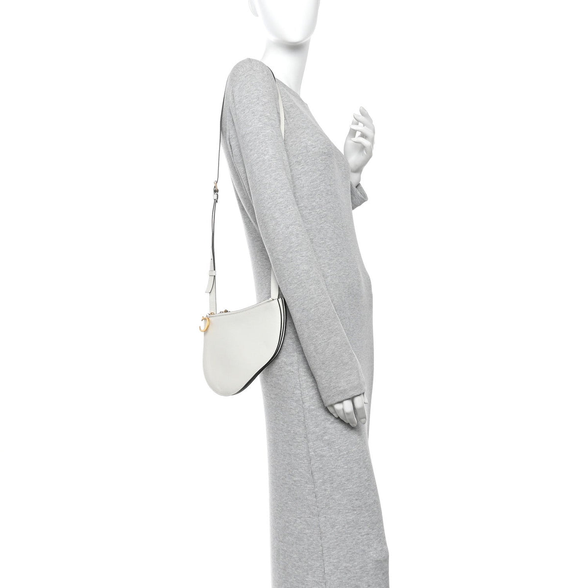 Goatskin Saddle Rodeo Pouch Latte wholesalehk.shop