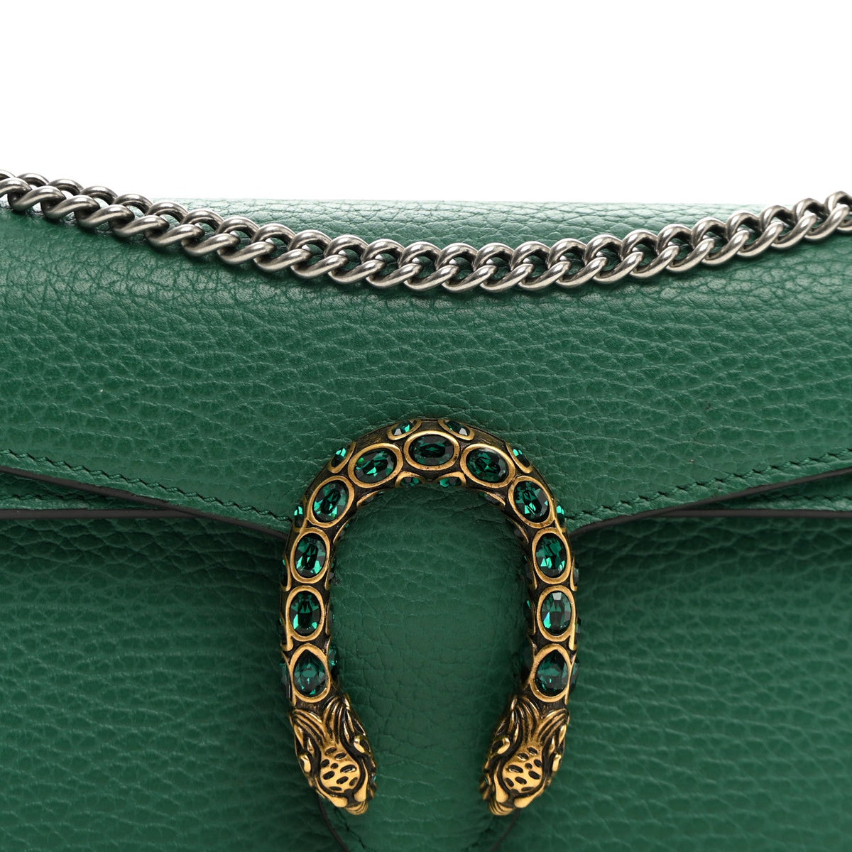 Calfskin Super Mini Dionysus Shoulder Bag Emerald wholesalehk.shop