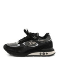 Suede Calfskin Mesh Mens Run Away Sneakers 7 Black £¨ Direct shipment via from wholesalehk.shop