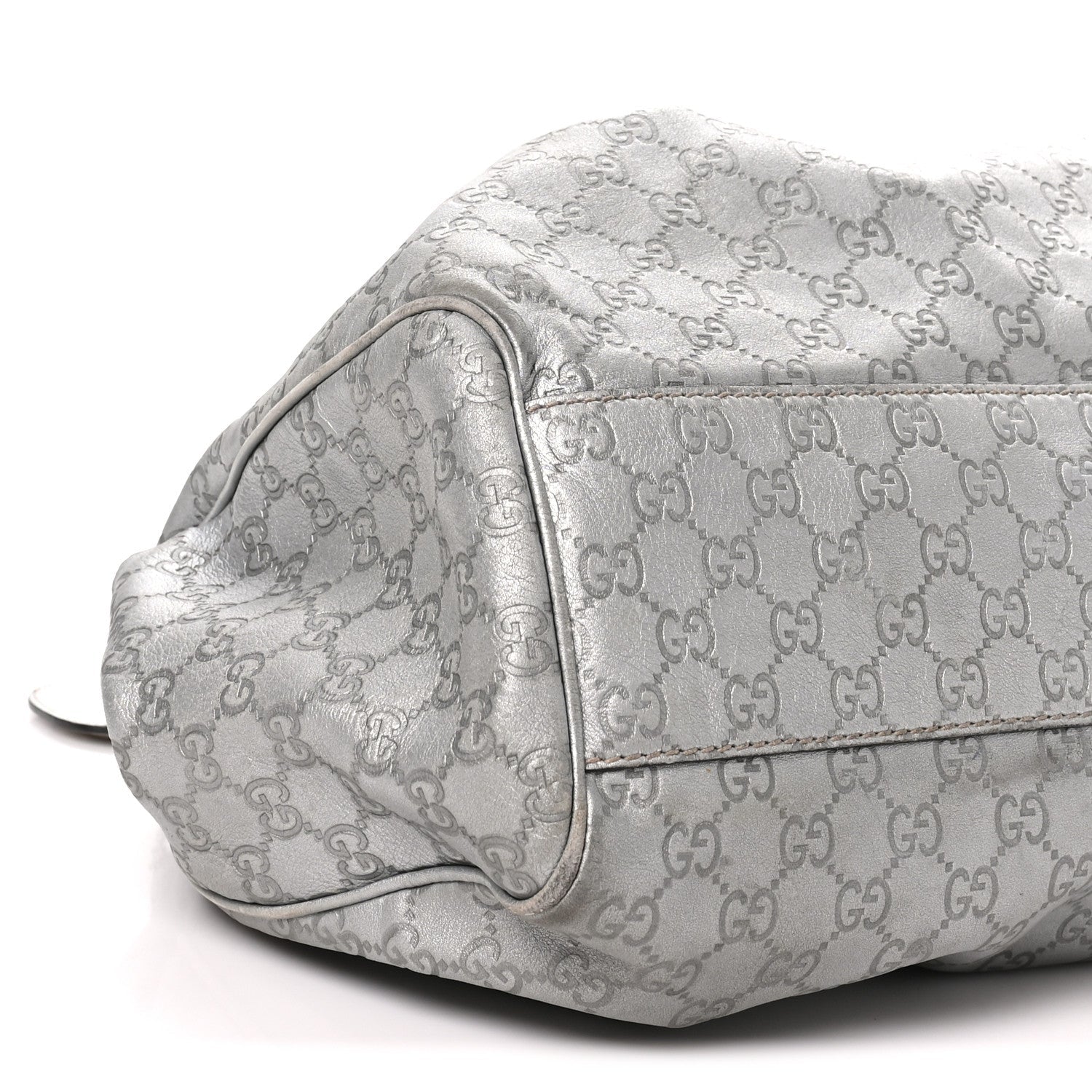 Guccissima Large Sukey Tote Silver £¨ Direct shipment via from wholesalehk.shop