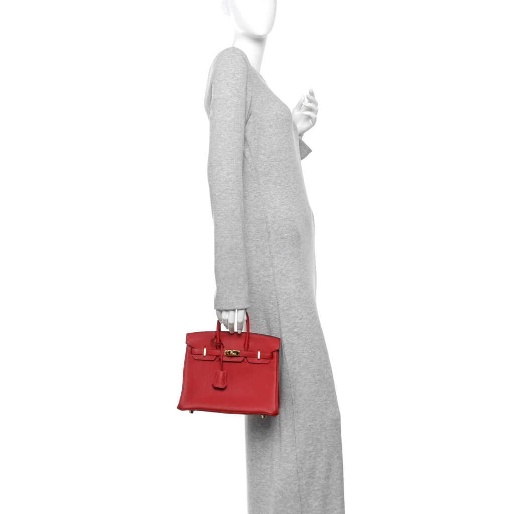 Togo Birkin 25 Rouge Vif £¨ Direct shipment via from wholesalehk.shop