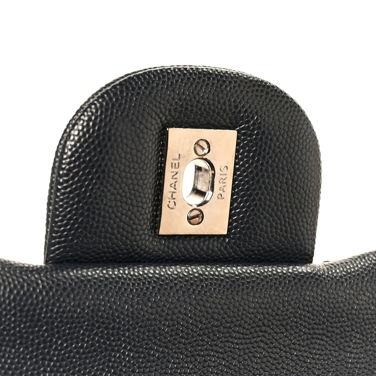 Caviar Quilted Jumbo Double Flap Navy Blue wholesalehk.shop
