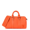Grained Calfskin Aerogram Keepall XS Orange wholesalehk.shop