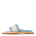 Monogram Denim LV Bliss Womens Comfort Mules 36 Turquoise £¨ Direct shipment via from wholesalehk.shop