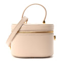 Calfskin CD Signature Vanity Caramel Beige wholesalehk.shop