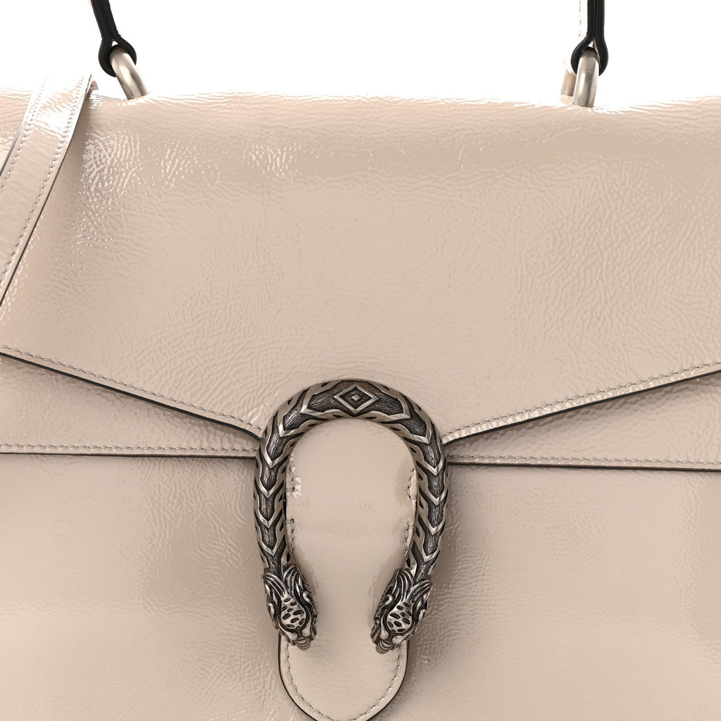 Crinkled Patent Medium Dionysus Top Handle Bag Sphinx wholesalehk.shop