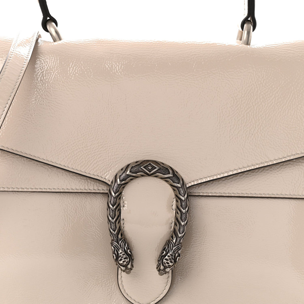 Crinkled Patent Medium Dionysus Top Handle Bag Sphinx wholesalehk.shop