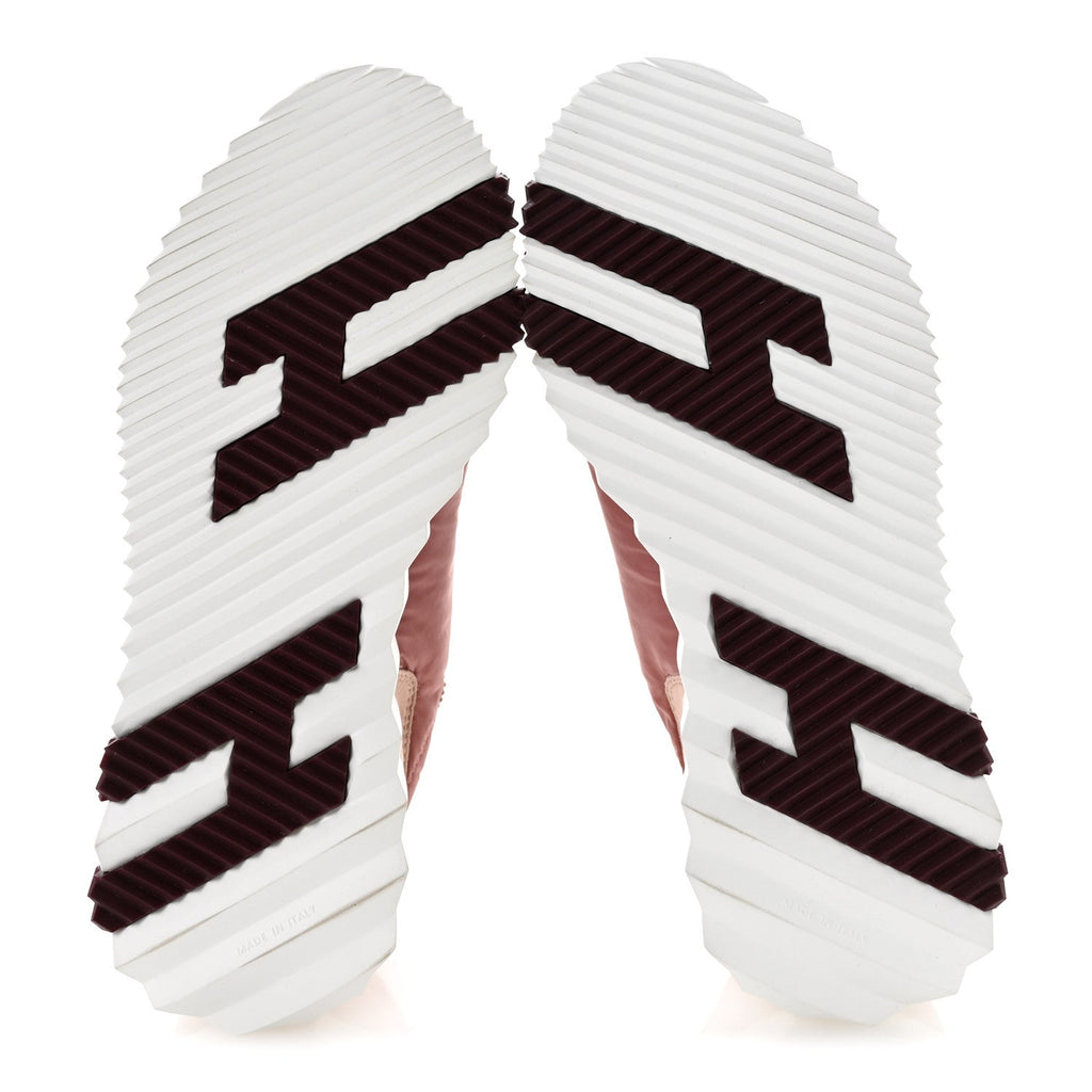 Parachute Fabric Suede Goatskin Bouncing Sneakers 35 Rose Rose Opaline wholesalehk.shop