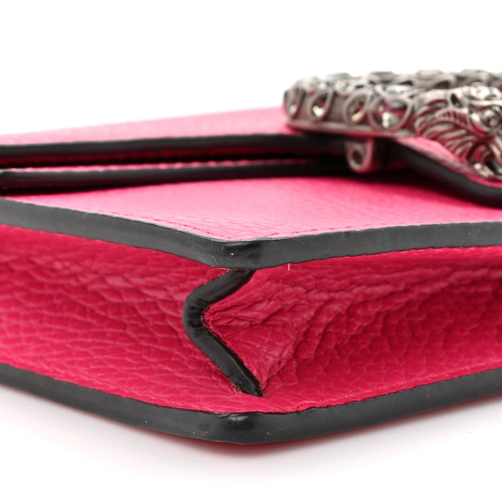 Dollar Calfskin Crystal Super Mini Dionysus Shoulder Bag Box Pink Black Diamond wholesalehk.shop