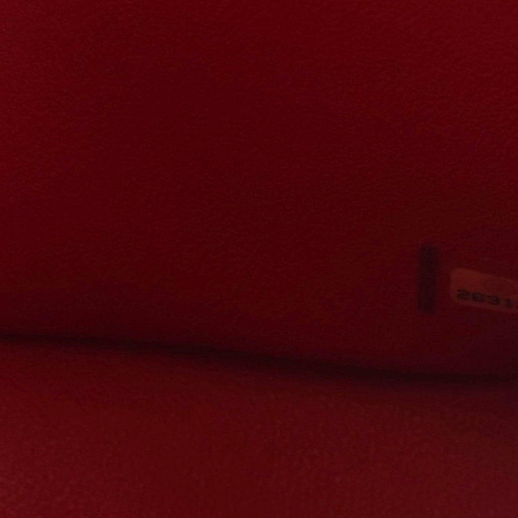 Caviar Quilted Maxi Double Flap Dark Red wholesalehk.shop