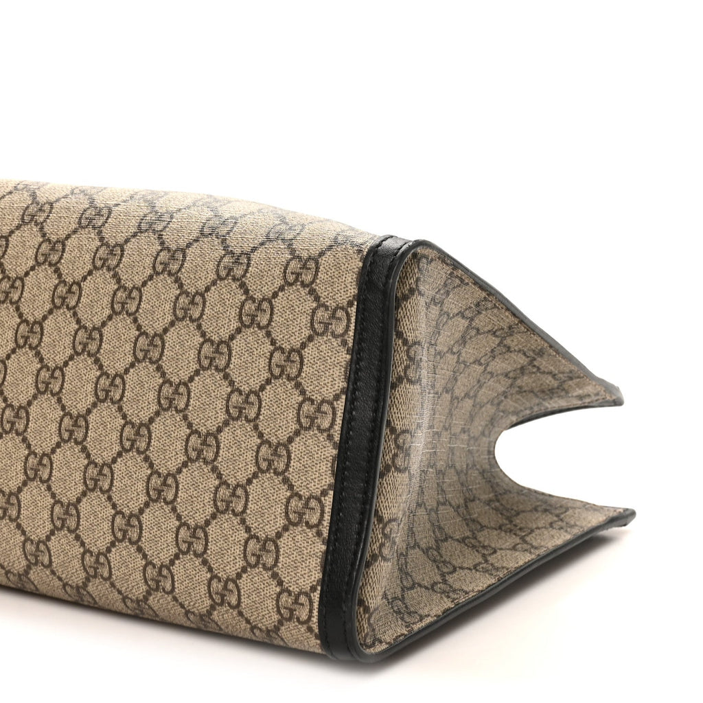 GG Supreme Monogram Medium Padlock Tote Black £¨ Direct shipment via from wholesalehk.shop