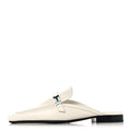 Calfskin Womens Groupie Mules 35 White wholesalehk.shop