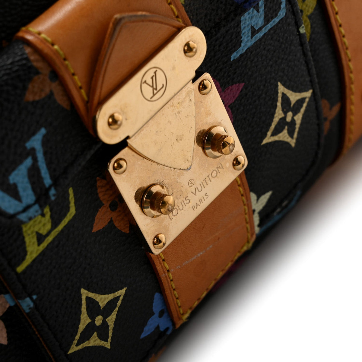 Monogram Multicolor Keepall 45 Black wholesalehk.shop