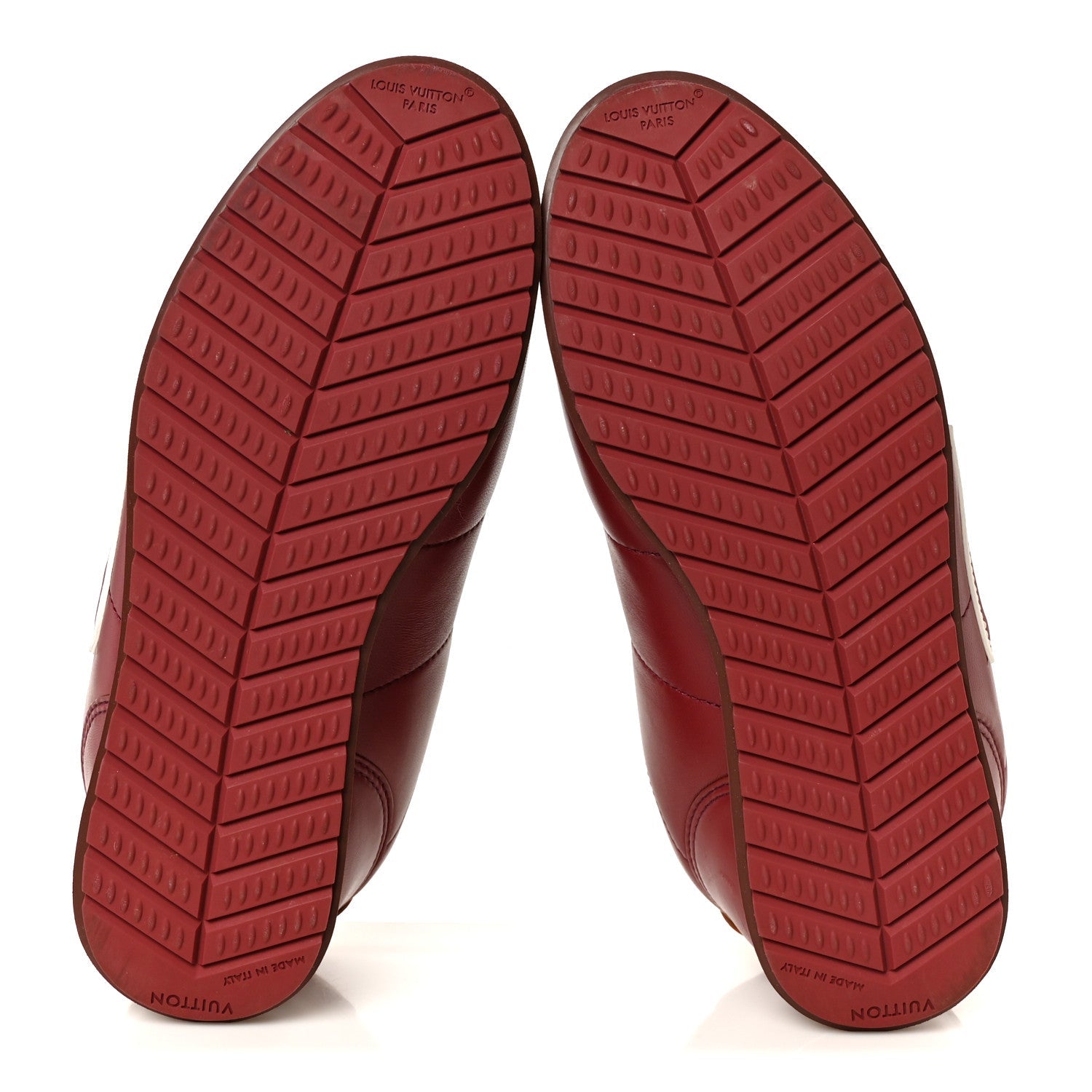 Lambskin Vachetta Mens LV Buttersoft Sneakers 10 Bordeaux £¨ Direct shipment via from wholesalehk.shop