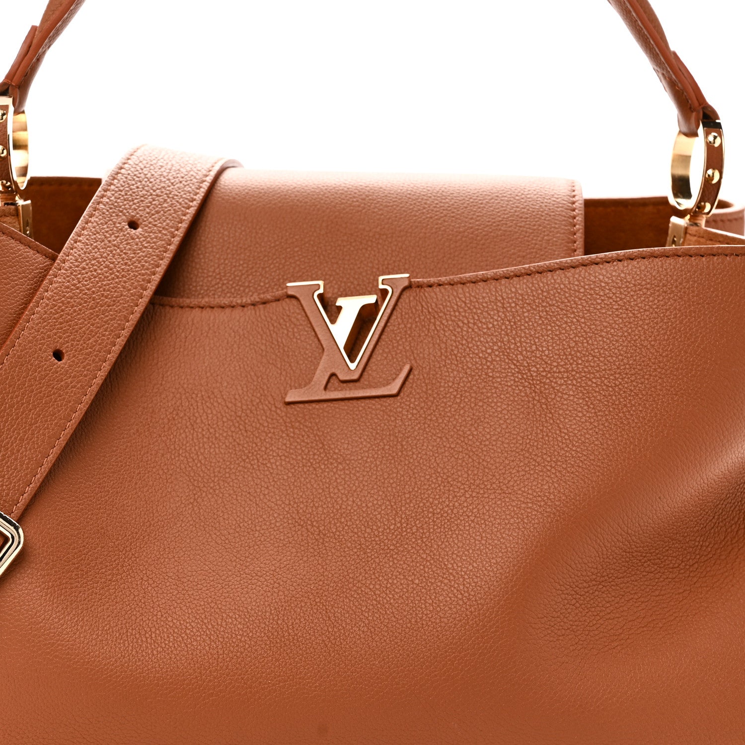 Smooth Grained Calfskin Capucines GM  Souple Cognac £¨ Direct shipment via from wholesalehk.shop