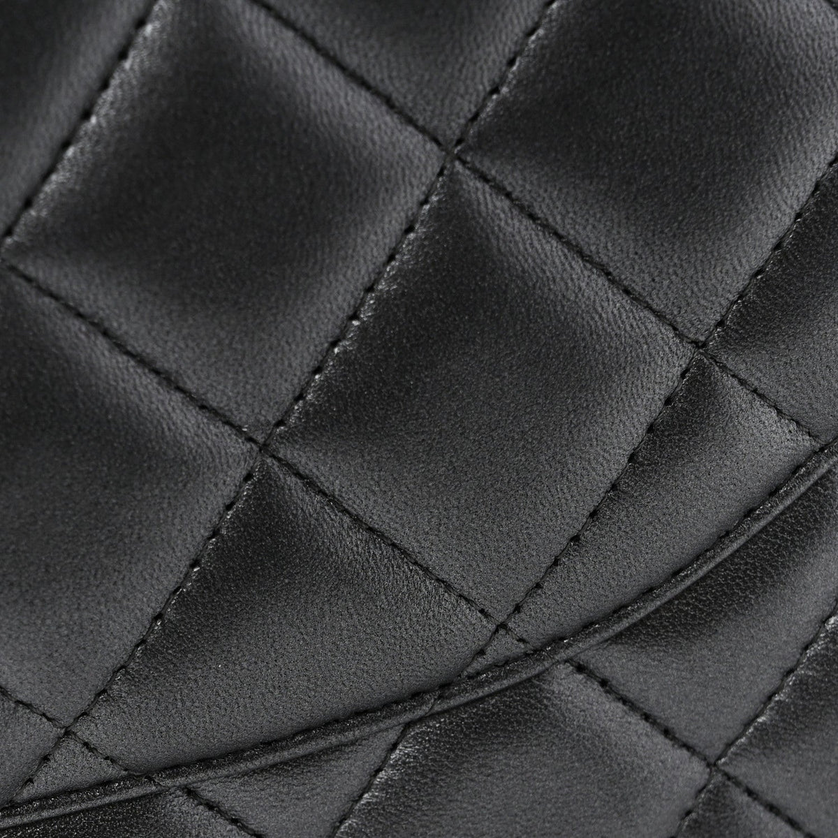 Metallic Lambskin Quilted Maxi Double Flap Pewter wholesalehk.shop