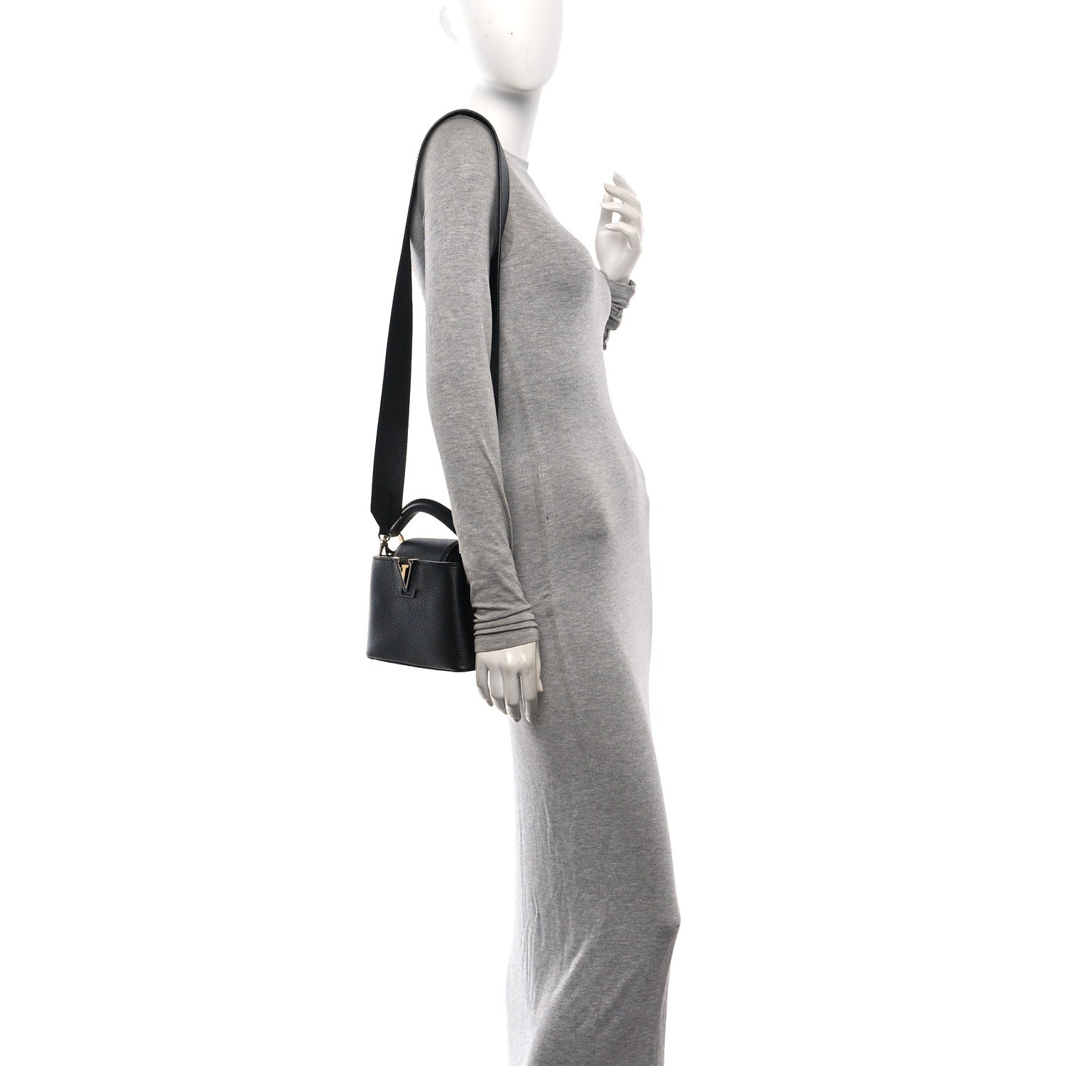 Taurillon Mini Capucines Black £¨ Direct shipment via from wholesalehk.shop