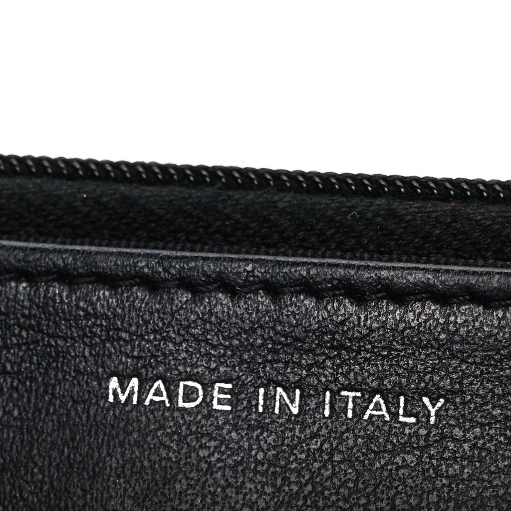 Patent Quilted Bi-Color Wallet On Chain WOC Red Black wholesalehk.shop