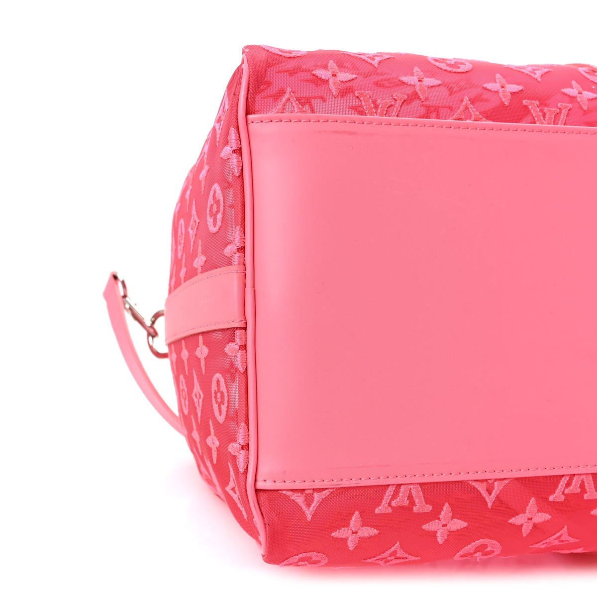 Monogram Fluo See Through Keepall Bandouliere 50 Rose wholesalehk.shop