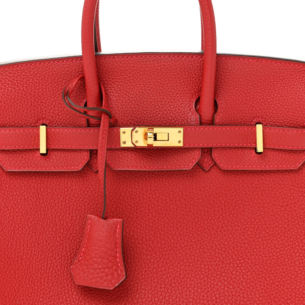 Togo Birkin 25 Rouge Vif £¨ Direct shipment via from wholesalehk.shop