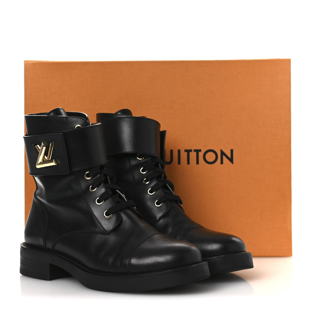 Calfskin Wonderland Ranger Boots 37.5 Black £¨ Direct shipment via from wholesalehk.shop
