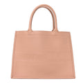 Calfskin Embossed Medium Book Tote Rose de Vents £¨ Direct shipment via from wholesalehk.shop