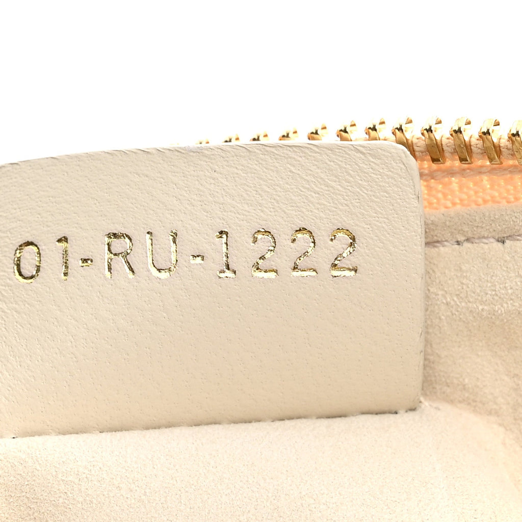 Lambskin Cannage Dior Club Bag  Dusty Ivory wholesalehk.shop