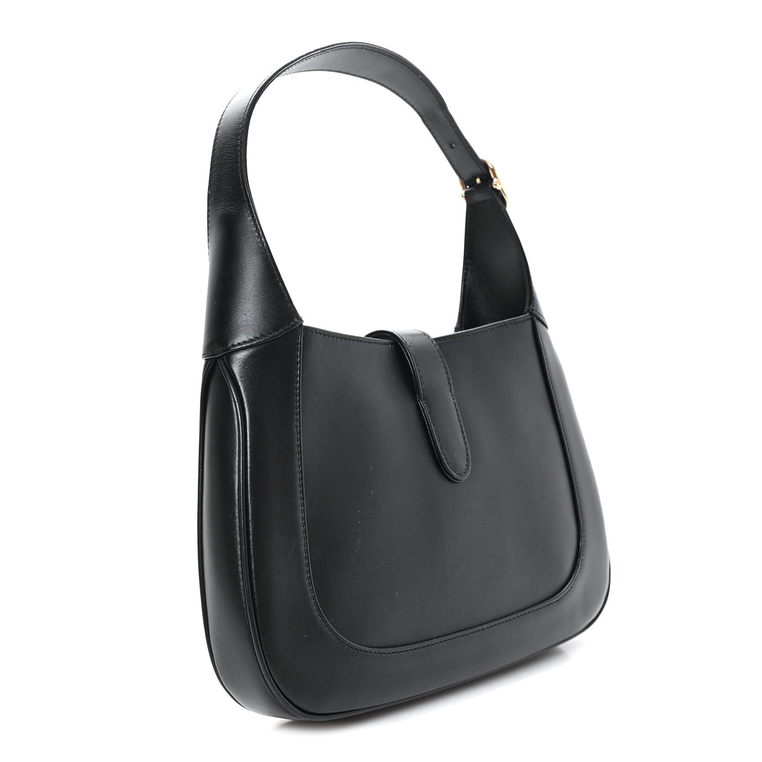 Calfskin Small Jackie Shoulder Bag Black £¨ Direct shipment via from wholesalehk.shop