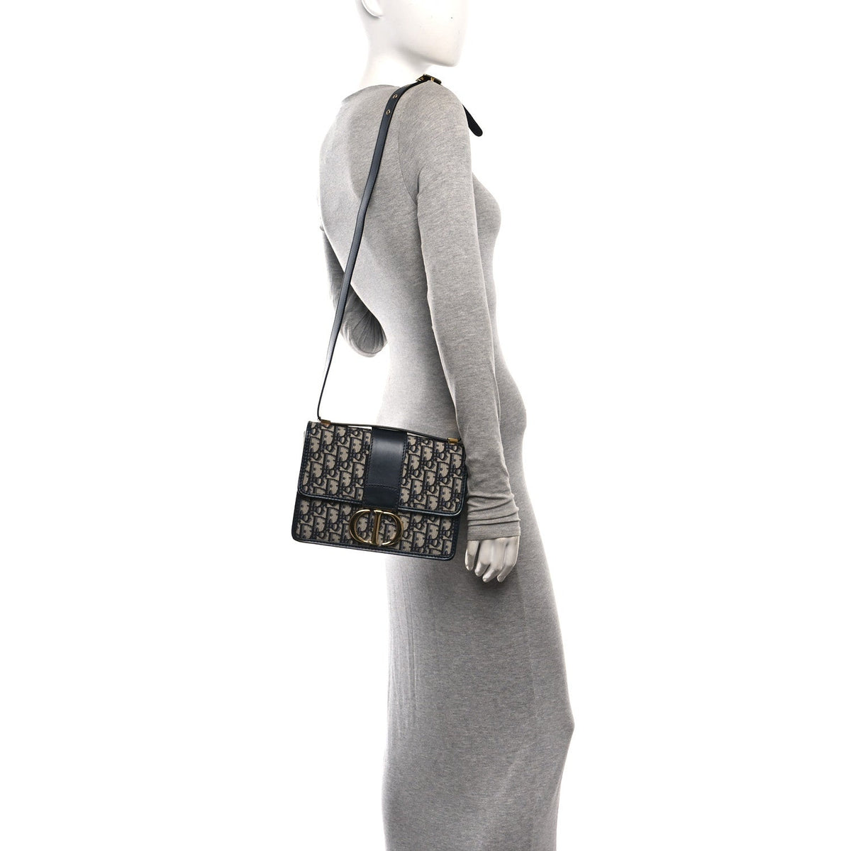 Oblique 30 Montaigne Flap Bag Blue wholesalehk.shop