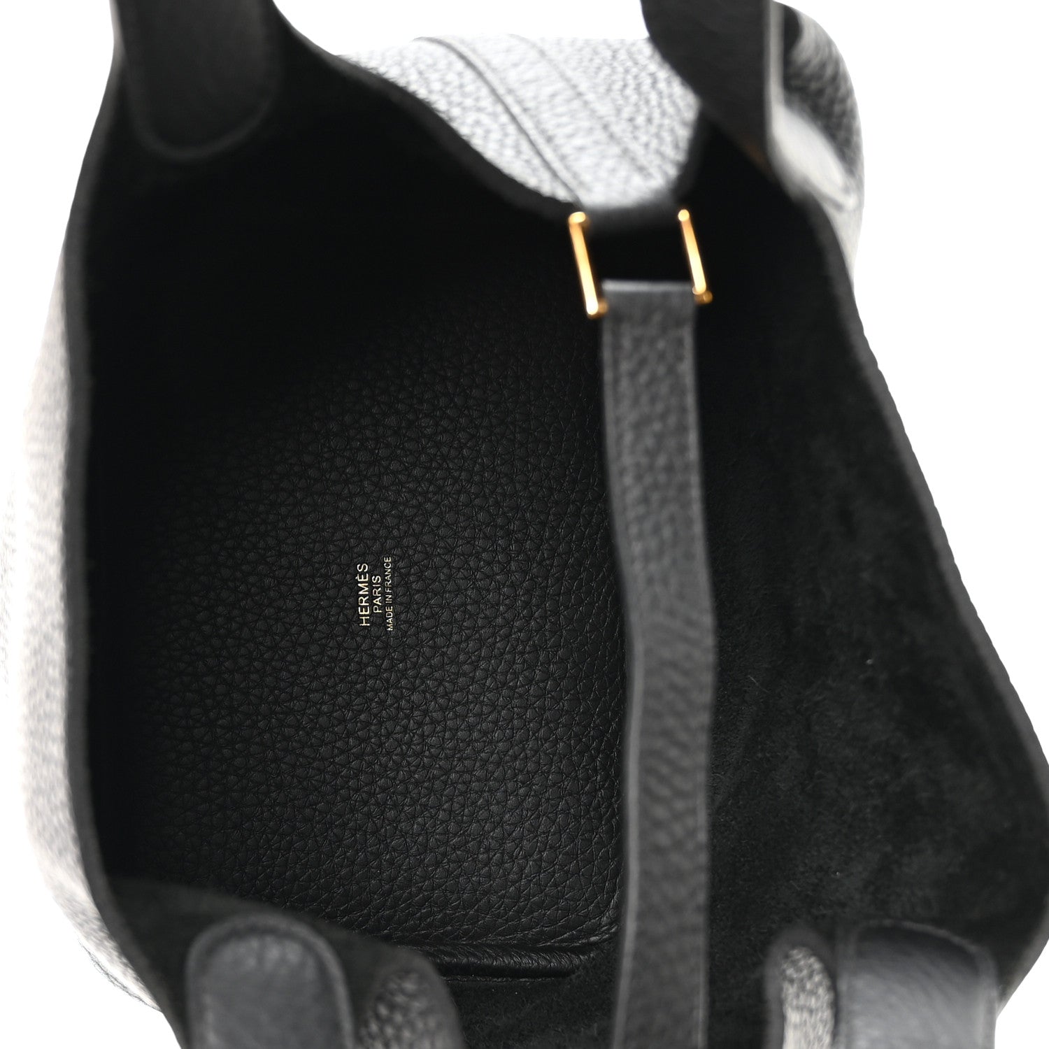 Taurillon Clemence Picotin Lock 18 PM Black £¨ Direct shipment via from wholesalehk.shop