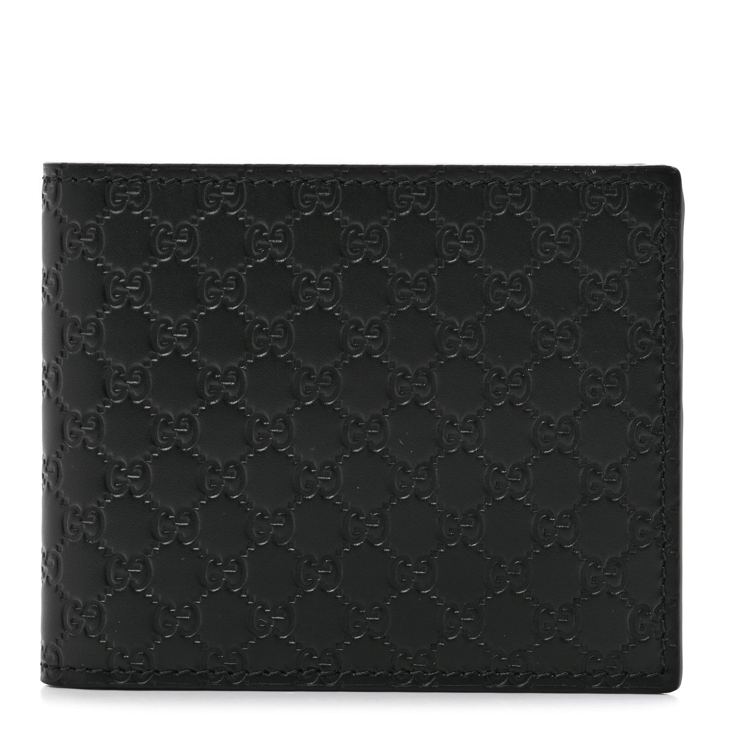 Microguccissima Bi-Fold Wallet Black £¨ Direct shipment via from wholesalehk.shop