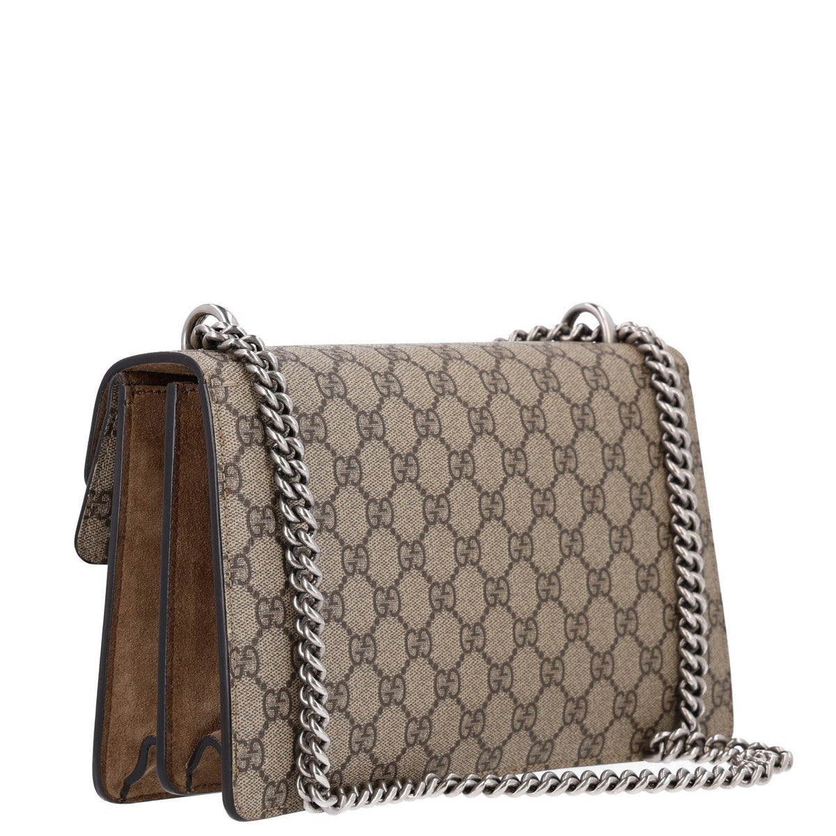 GG Supreme Monogram Small Dionysus Shoulder Bag Taupe wholesalehk.shop