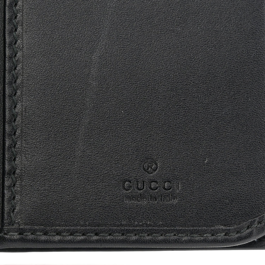Guccissima Long Wallet Black £¨ Direct shipment via from wholesalehk.shop