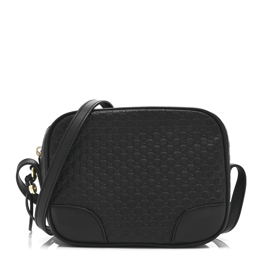 Microguccissima Mini Bree Messenger Bag Black £¨ Direct shipment via from wholesalehk.shop