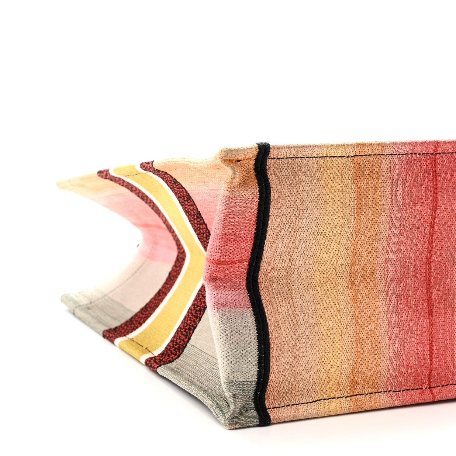 Canvas Embroidered Medium Dioraura Book Tote Multicolor £¨ Direct shipment via from wholesalehk.shop