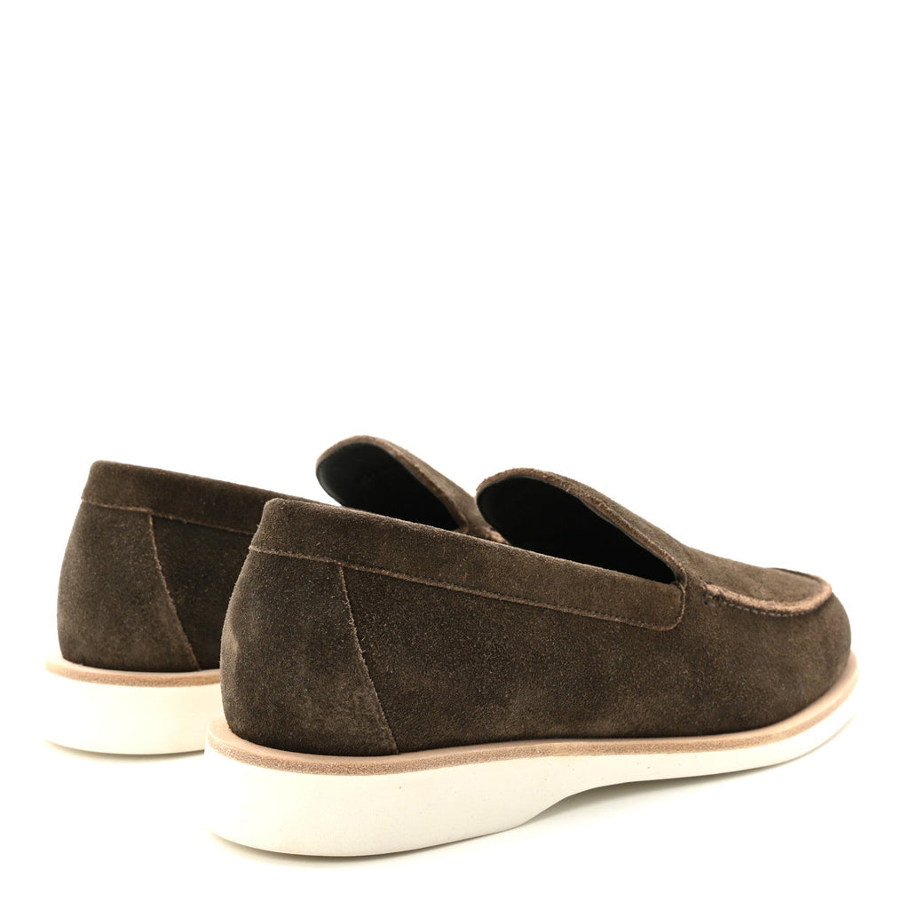 Suede Calfskin Mens Low Loafers 41.5 Ecorce wholesalehk.shop