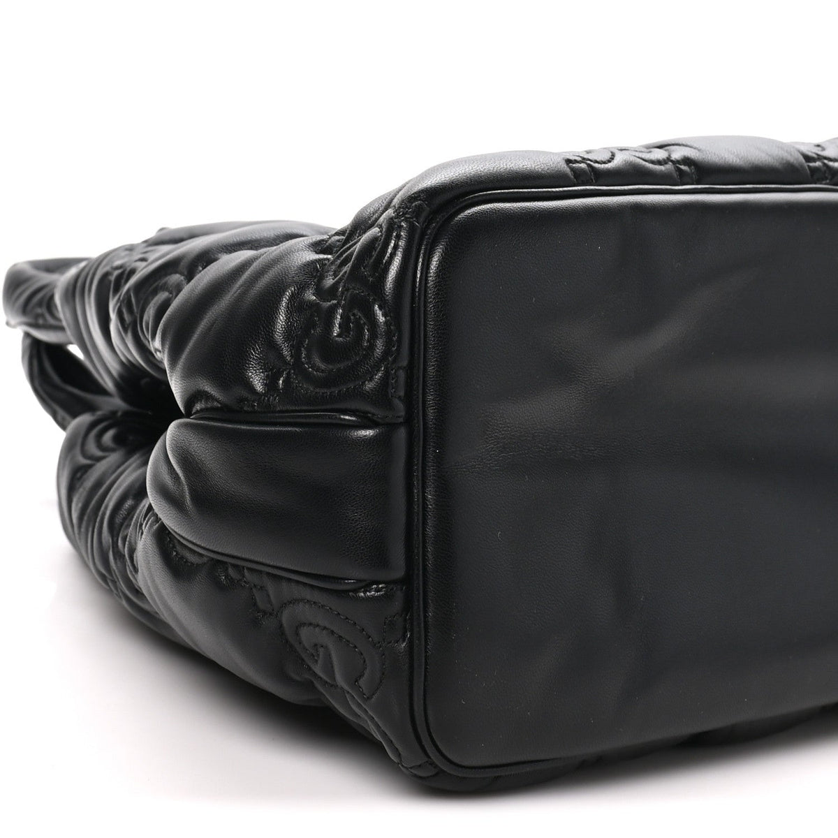 Calfskin GG Matelasse Large Tote Black wholesalehk.shop