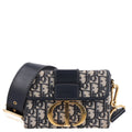 Oblique 30 Montaigne Box Bag Blue wholesalehk.shop