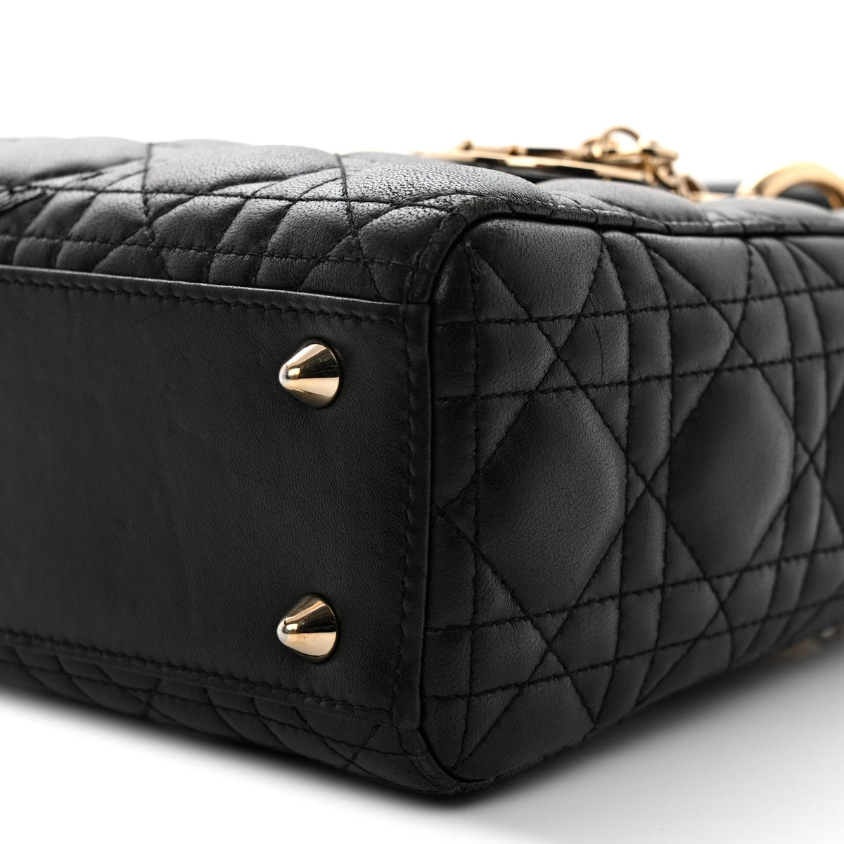 Lambskin Cannage Small My ABCDior Lady Dior Black wholesalehk.shop