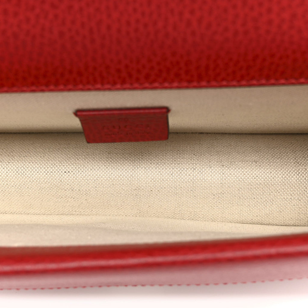 Dollar Calfskin Enamel Dionysus Shoulder Bag Hibiscus Red Electric Blue wholesalehk.shop