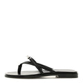 Calfskin Miss Sandals 36 Black wholesalehk.shop