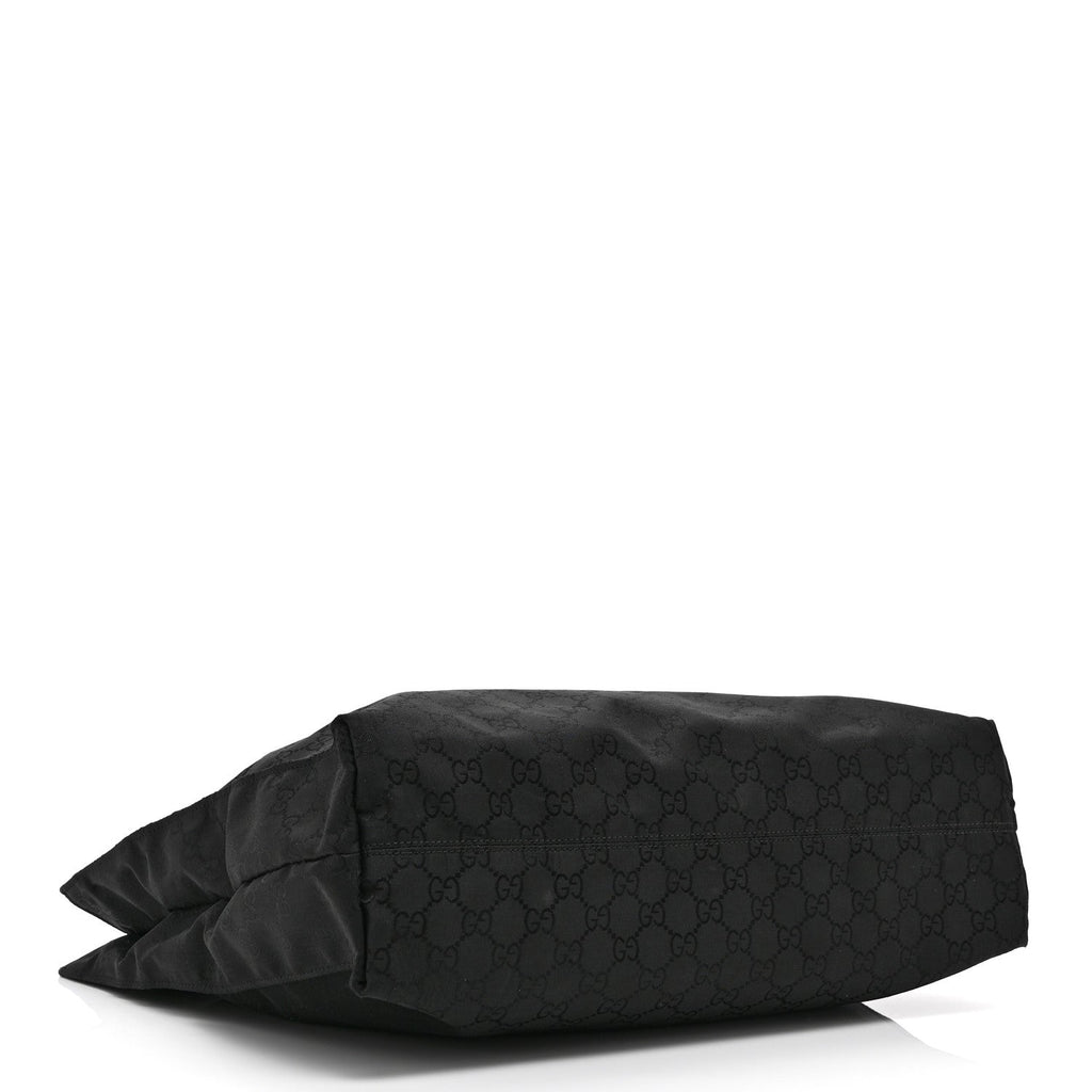 Nylon Monogram Tote Black wholesalehk.shop