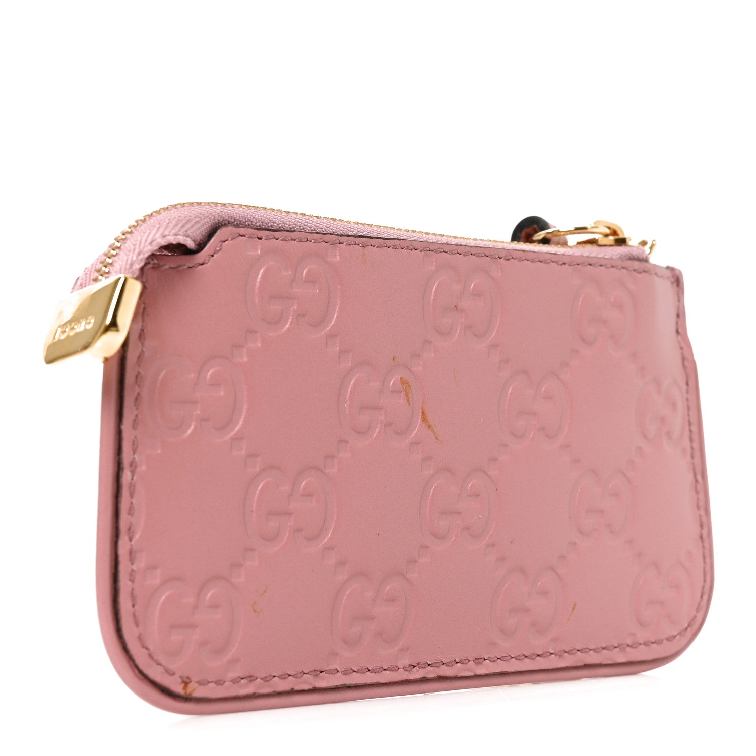 Guccissima Signature Key Case Pink £¨ Direct shipment via from wholesalehk.shop