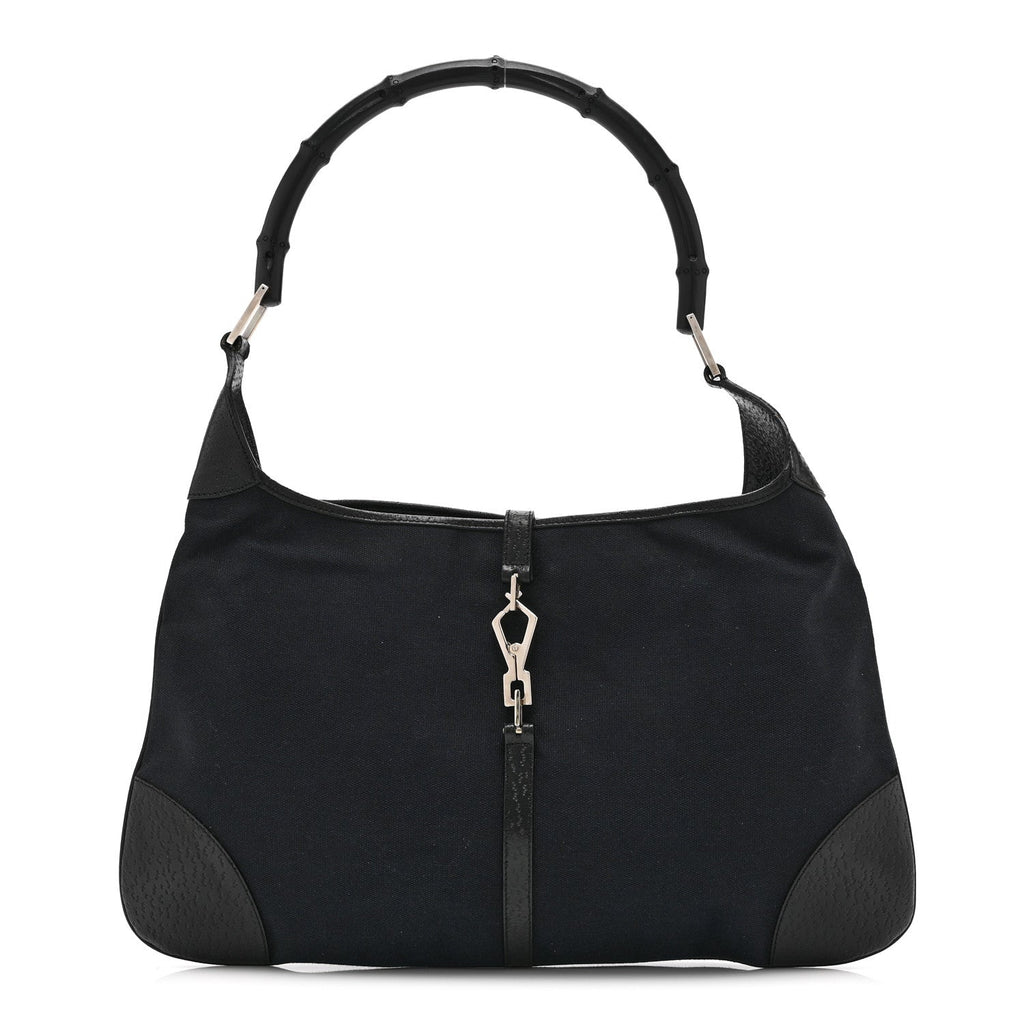Canvas Small Jackie O Hobo Black £¨ Direct shipment via from wholesalehk.shop