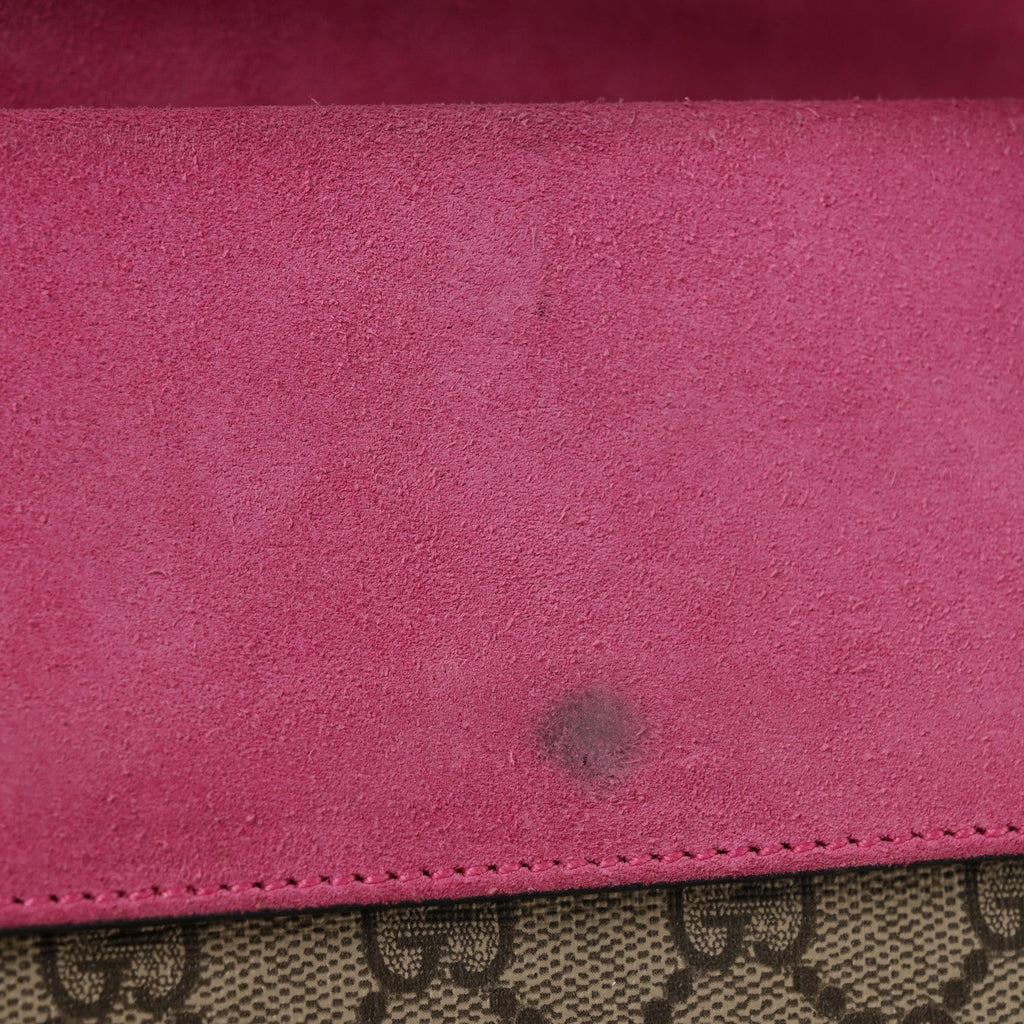 GG Supreme Monogram Small Dionysus Shoulder Bag Pink wholesalehk.shop
