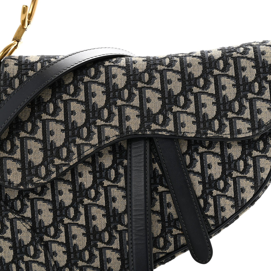 Oblique Saddle Bag With Strap Blue wholesalehk.shop